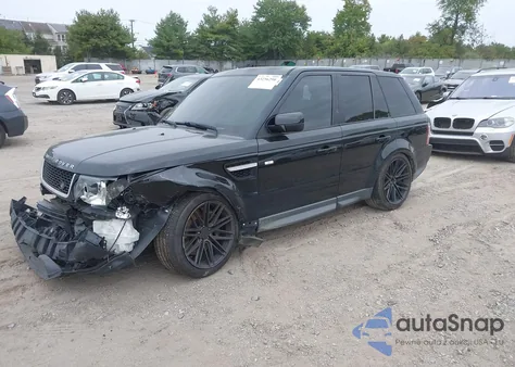 2010 Land Rover Range Rover Sport Supercharged from USA, damaged, VIN SALSH2E41AA256855
